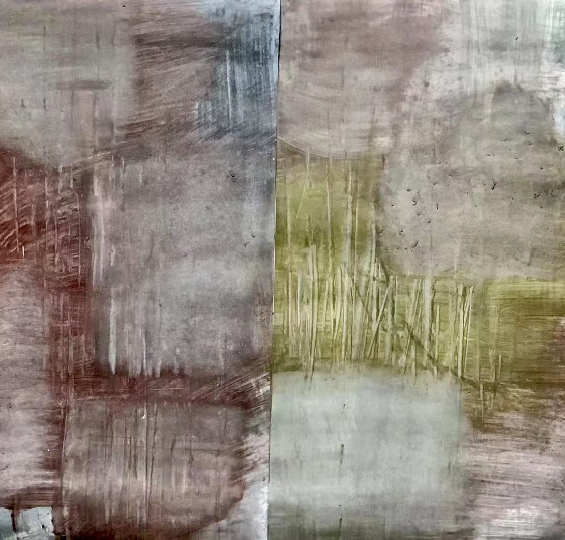 2015515 60×60cm 纸上丙烯