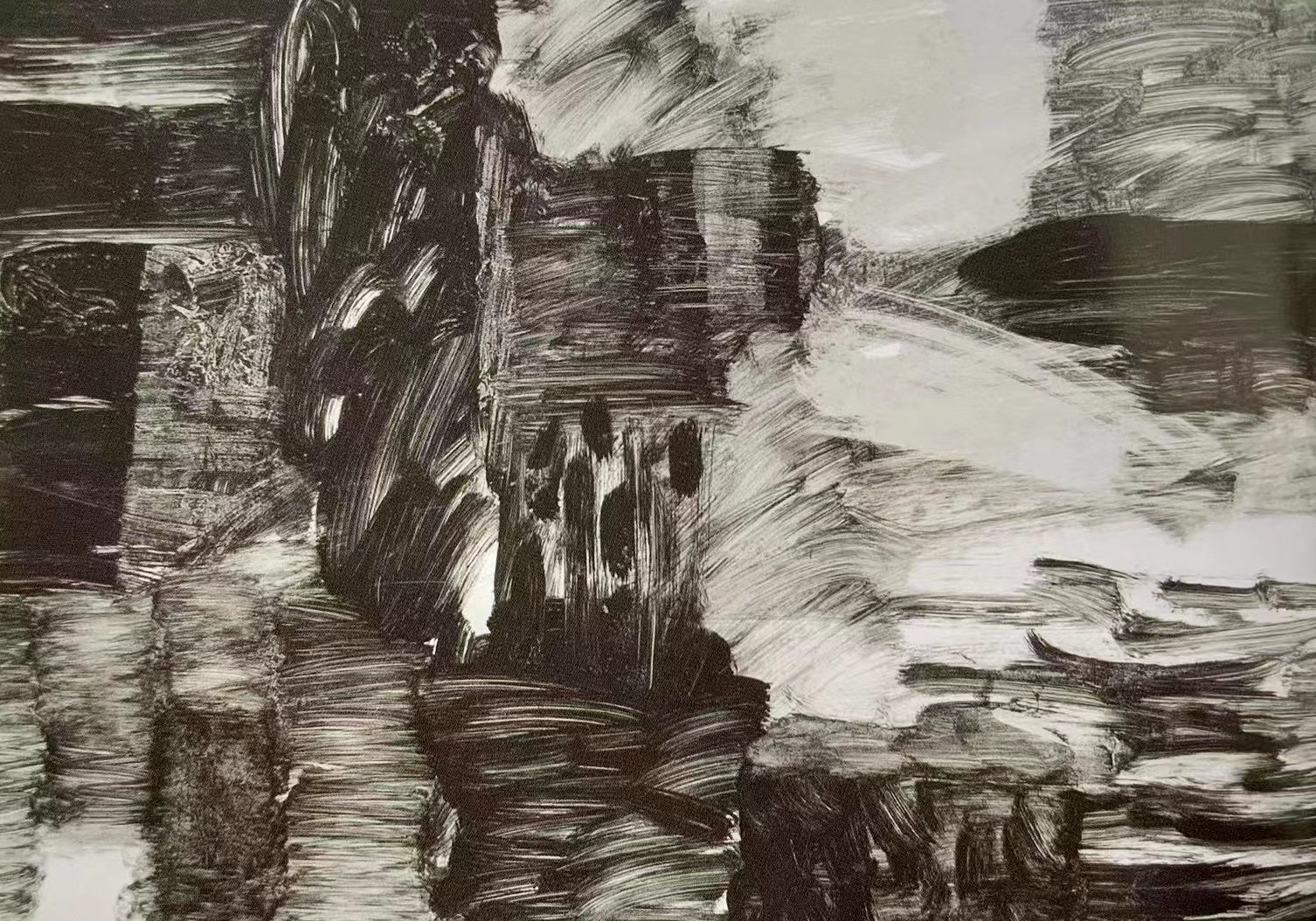 大自然 78×54cm 水粉