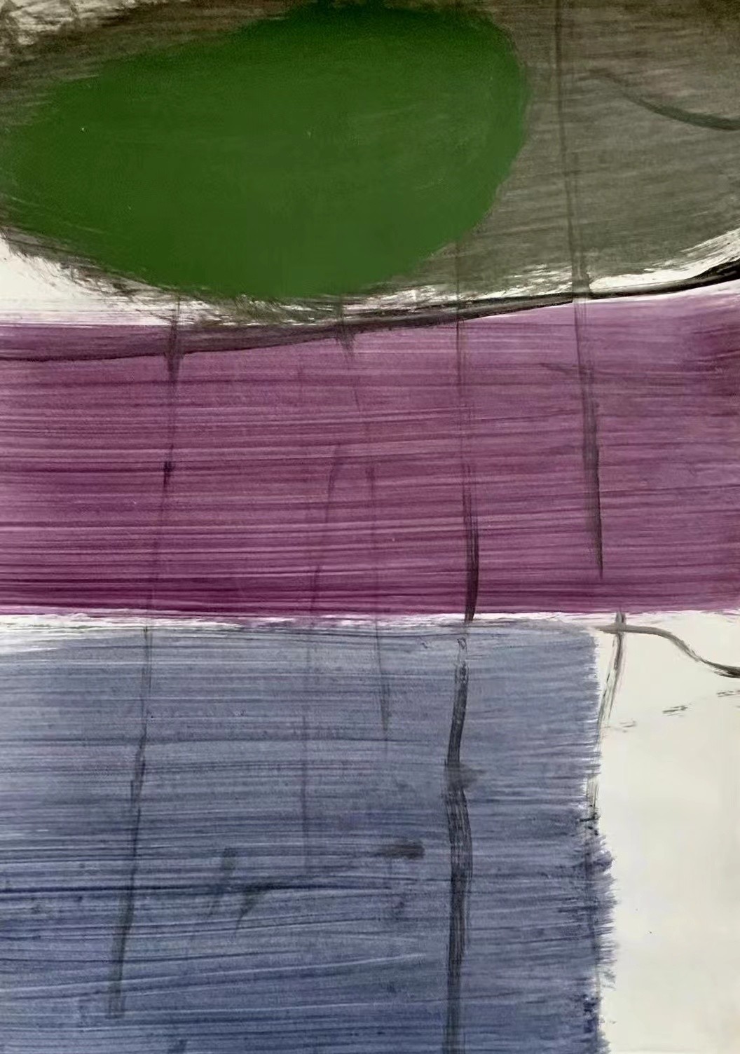 彼岸 54×39cm 纸上丙烯