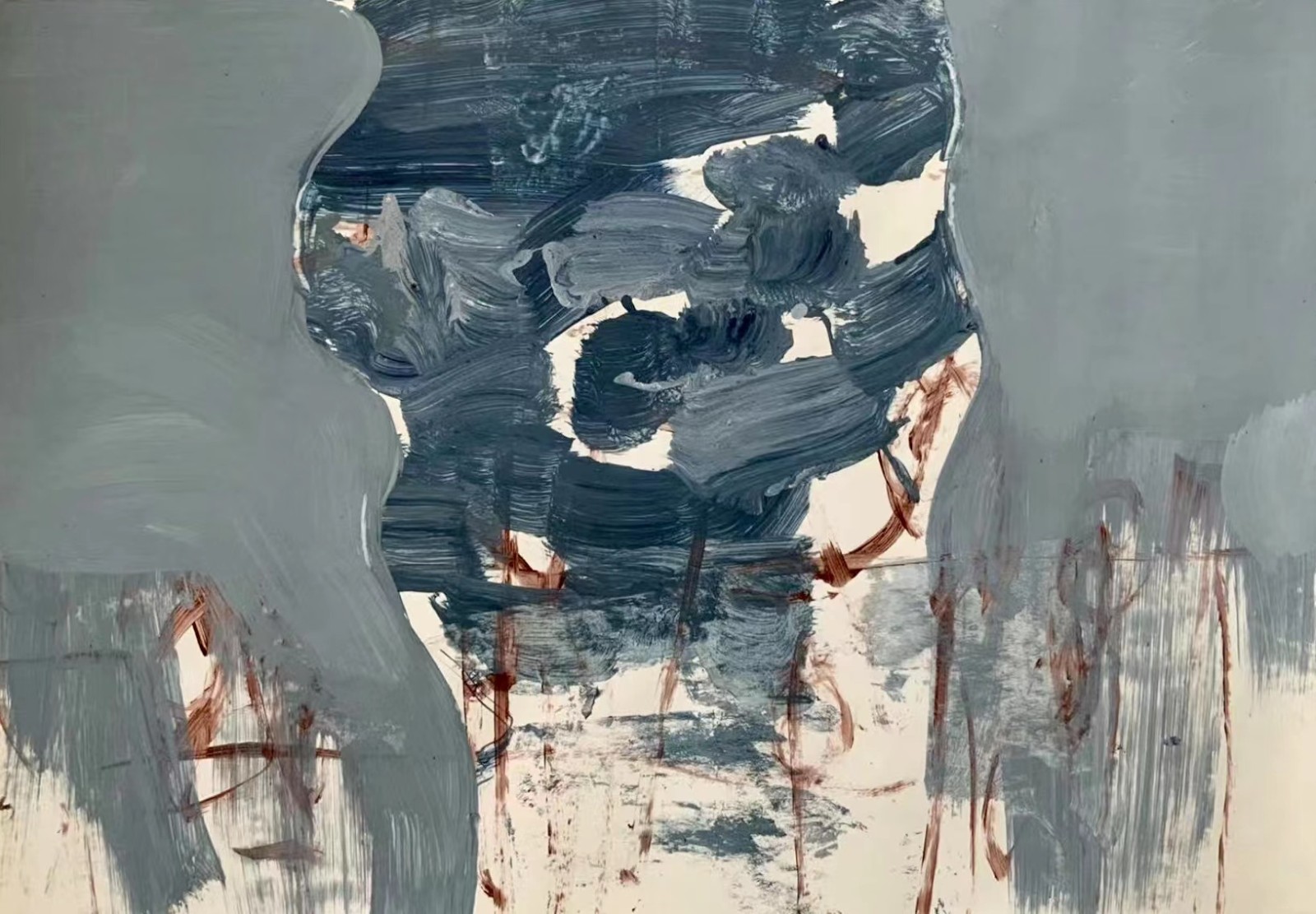 思想者 78×54cm 水粉