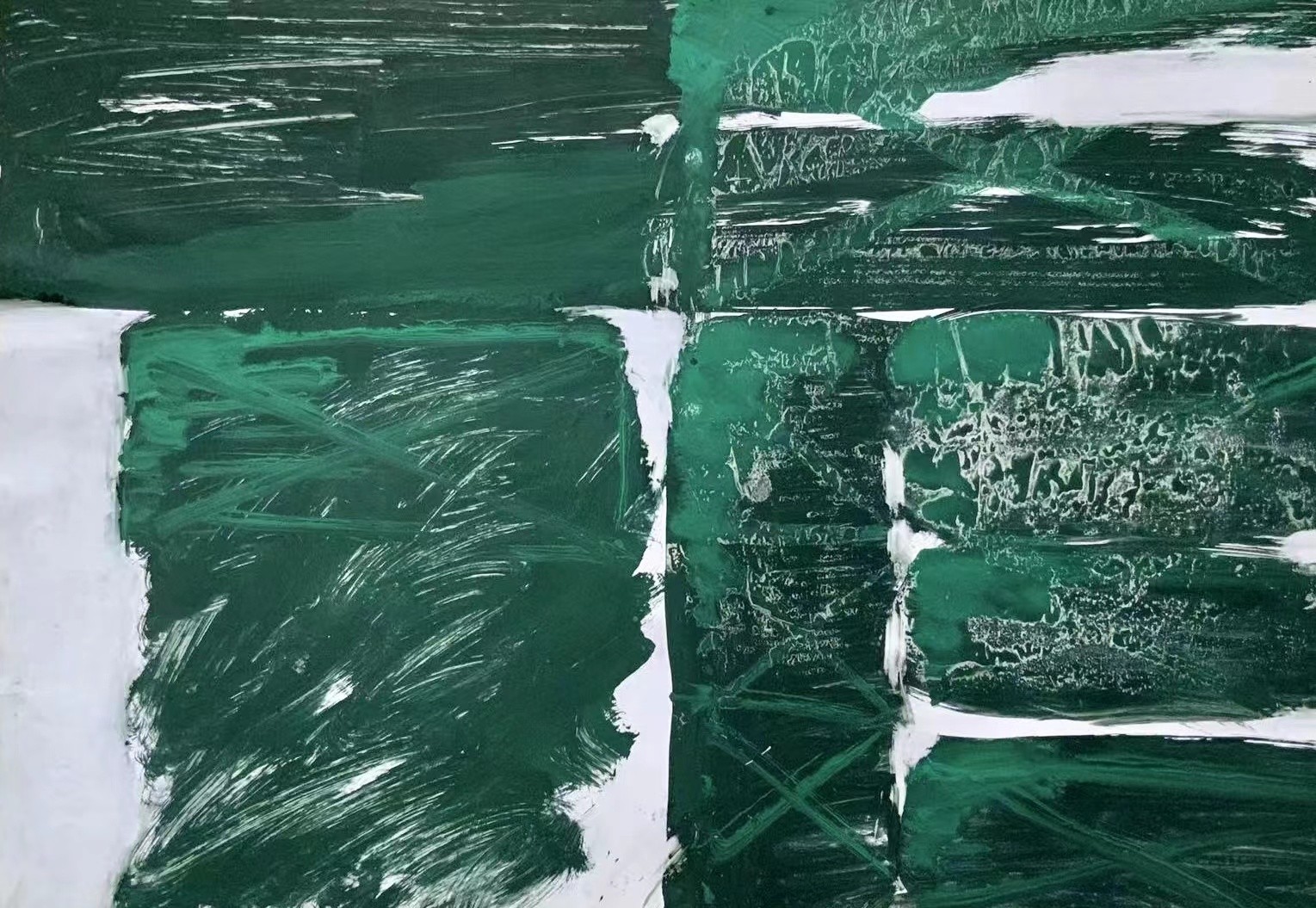 钟声 78×54cm 水粉